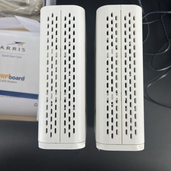 ARRIS SURFboard SB6190 Cable Modem 32 x 8 Gigabit DOCSIS 3.0 White with box - Picture 11 of 16